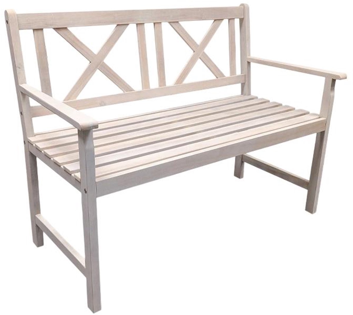 Buitengewoon de boet - Bolton Tuinbank Wit 115 cm