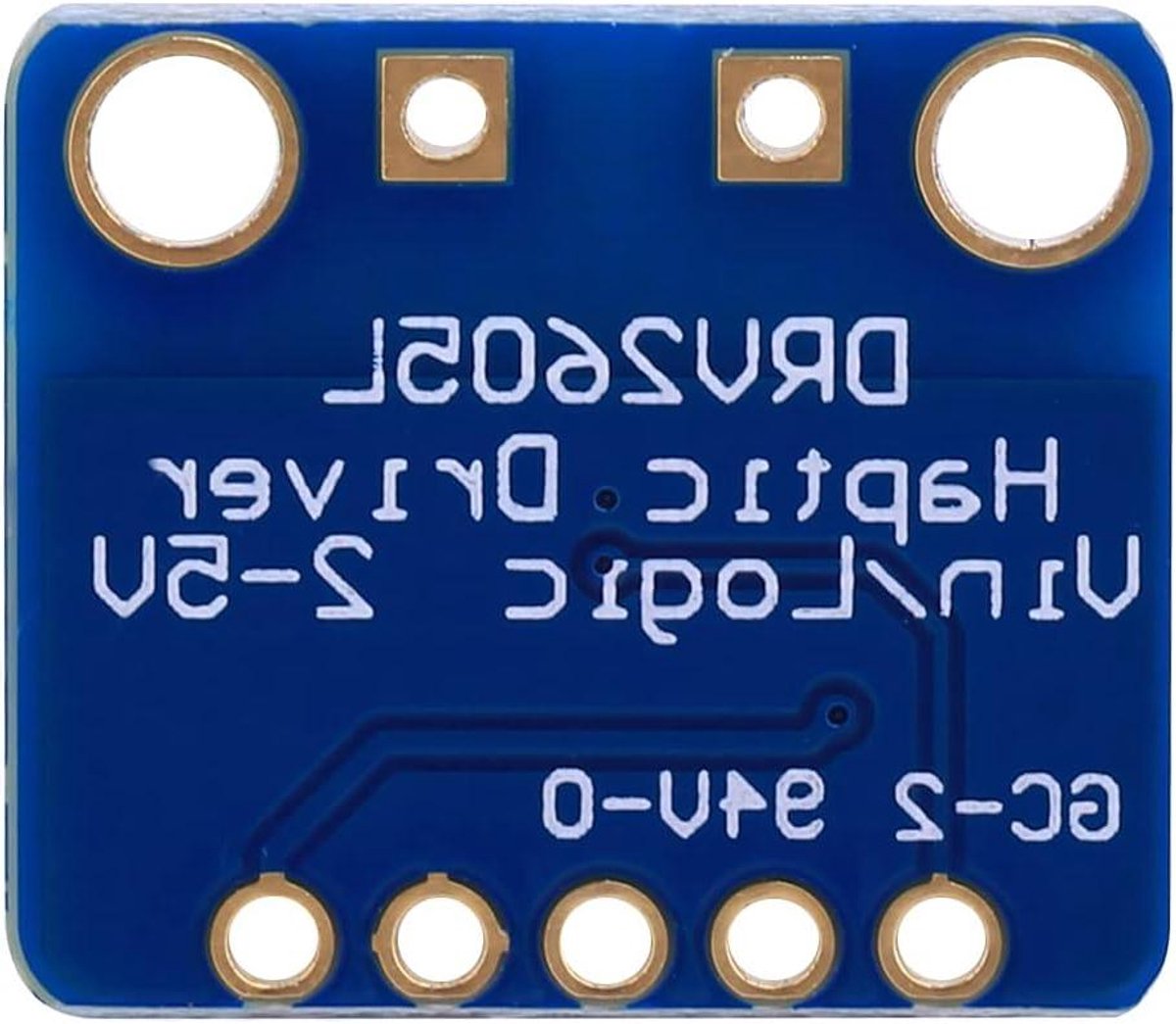 Haptic Motor Controller - Feedback Module - Elektronica Projecten - I2C Gestuurd - 5 Pin - Groen