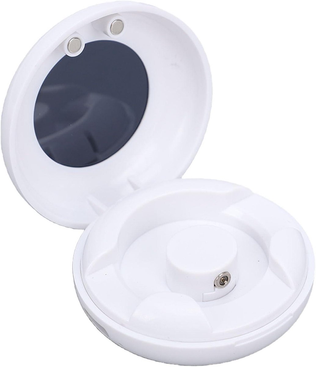 Slimme Ring Oplader - Oplaadcassette - Onderweg Opladen - Tot 10 Opladbeurten - 200mAh Batterij - Wit