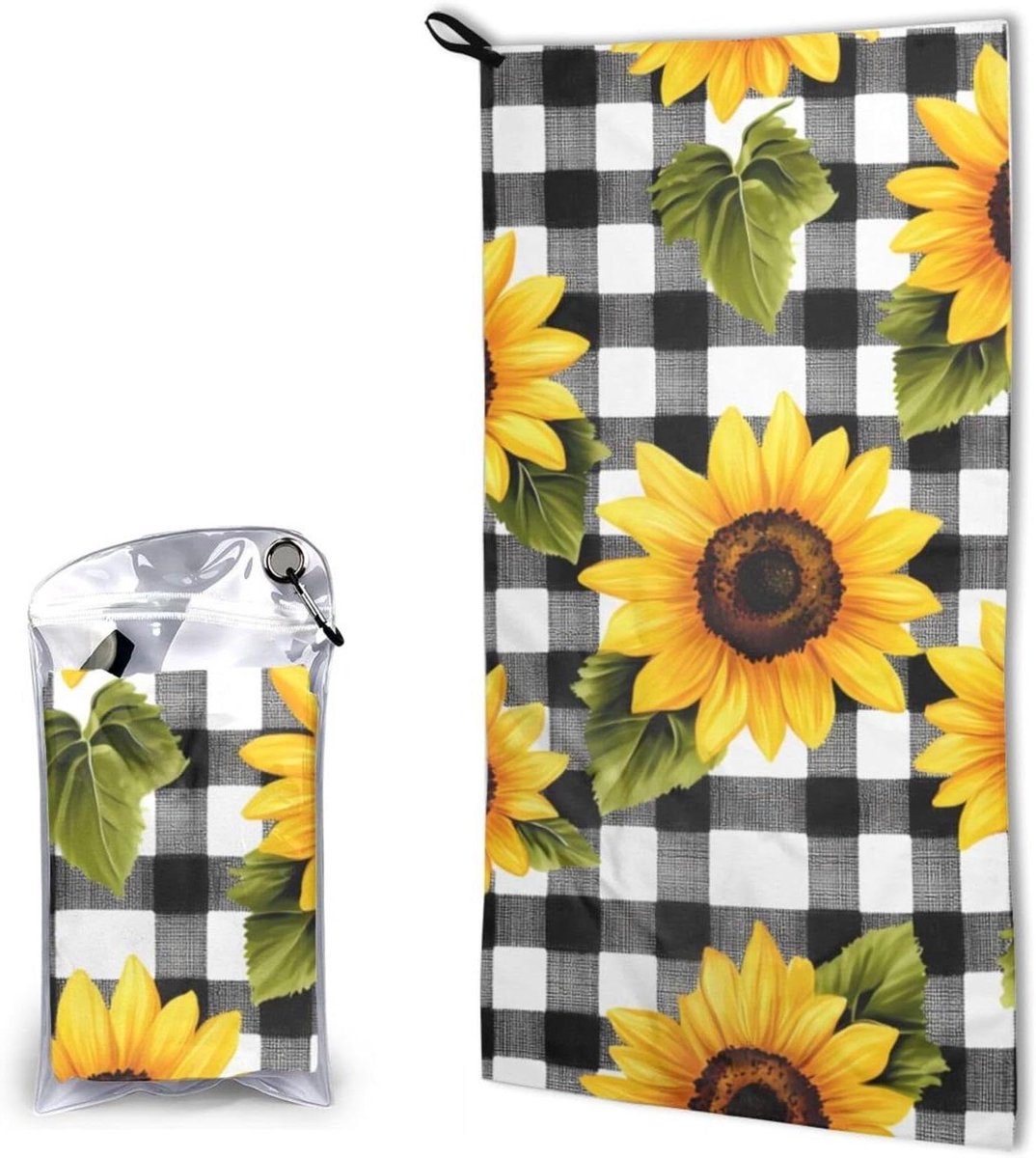 Microvezel Handdoek - Sneldrogend - Actief Leven - Compact Opvouwbaar - 80 x 40 cm - Meerkleurig