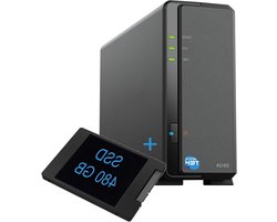 Netwerk Opslagapparaat – NAS Device – Data Opslag Thuis – Quad-core Processor – 480GB SSD – Zwart