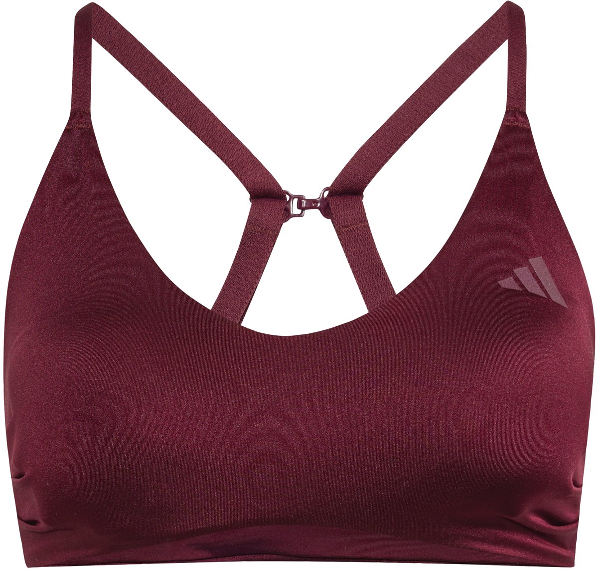 Adidas Performance Optime Essentials Shine Light Support Workoutbeha - Dames - Bordeaux