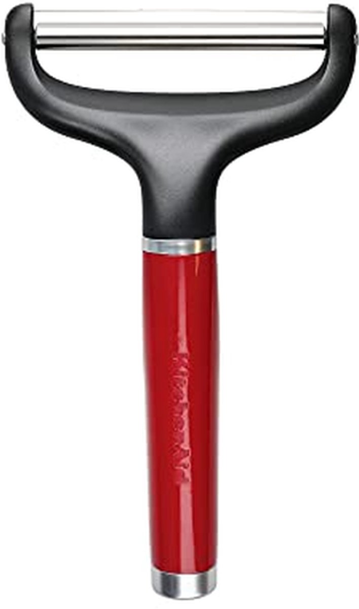 Kaassnijder - Kaasplakker - Netjes snijden - Ergonomisch ontwerp - 2 x 4.8 x 8 cm - Rood