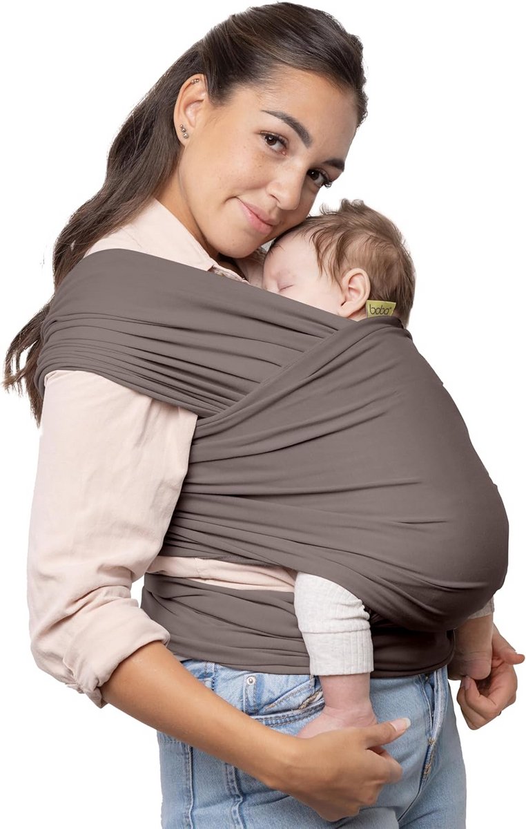 Draagdoek Baby - Draagband Draagband - Baby Dichtbij - Verstelbare Band - Tot 15kg - Grijs
