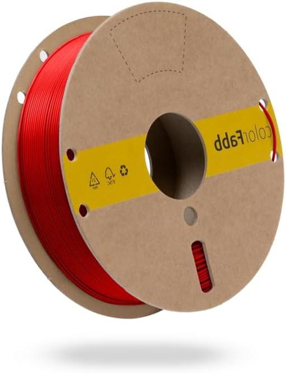 3D Printerfilament - Kunststof Draad - Functionele Onderdelen - Goede Prijs-Kwaliteit - 750 Gram - Rood