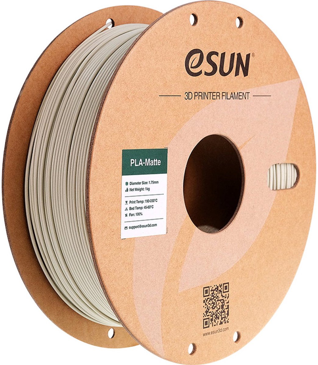 eSun PLA-Matte Licht kaki / Light khaki - 1 kg - 1.75 mm - 3D printer en 3D pen filament