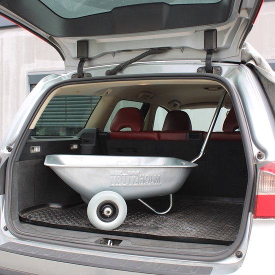 Kruiwagen Eenhandskruiwagen Draagvermogen 100 kg Inhoud 75 L PU-banden Kerkhofkruiwagen Tuinkruiwagen — afbeelding 5