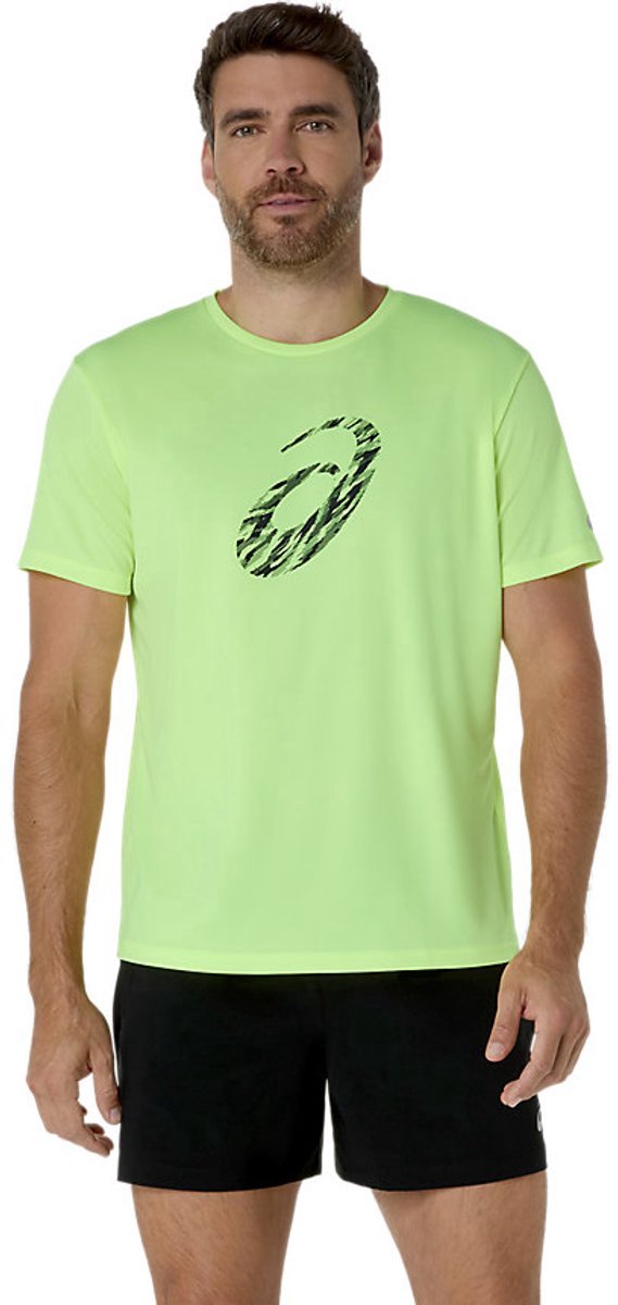 Asics Sport GPX SS Top Sportshirt – Heren Geel