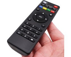 Universele Afstandsbediening Geschikt voor Android TV Boxen zoals MXQ, T95, X96, MX9 en M8 - Vervangende Afstandsbediening voor Gemakkelijk Gebruik