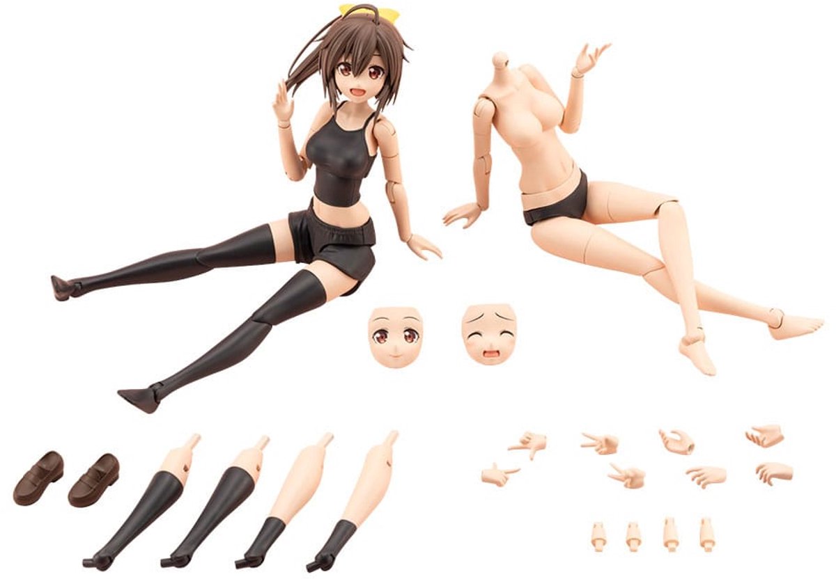 Sousai Shojo Teien Accessory Set for Action Figures Grande Scale Dress Up Body Size M with Ao Gennai