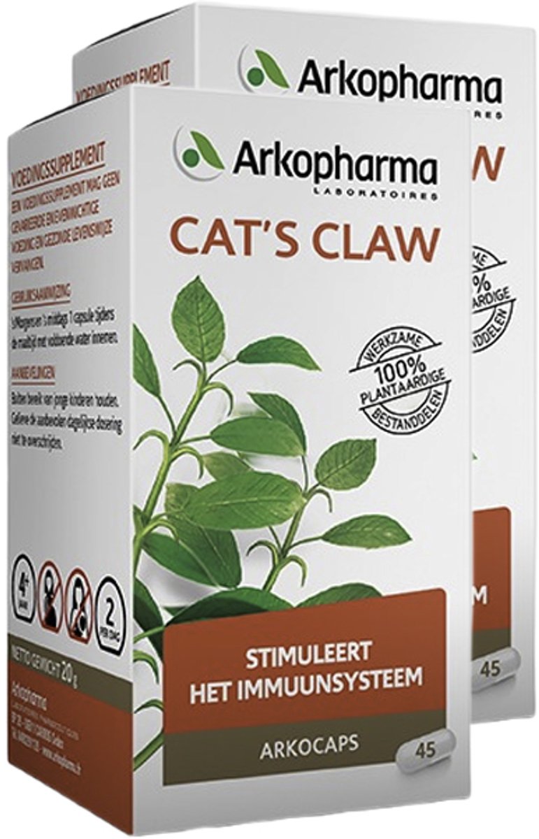 Arkopharma | Arkocaps Cat's Claw | 45 Capsules | 2 stuks | 2 x 45 capsules