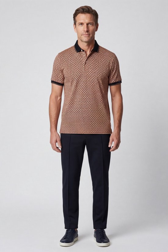 Baileys Dusty Rose Korte mouw Modern Fit Polo 615231 32