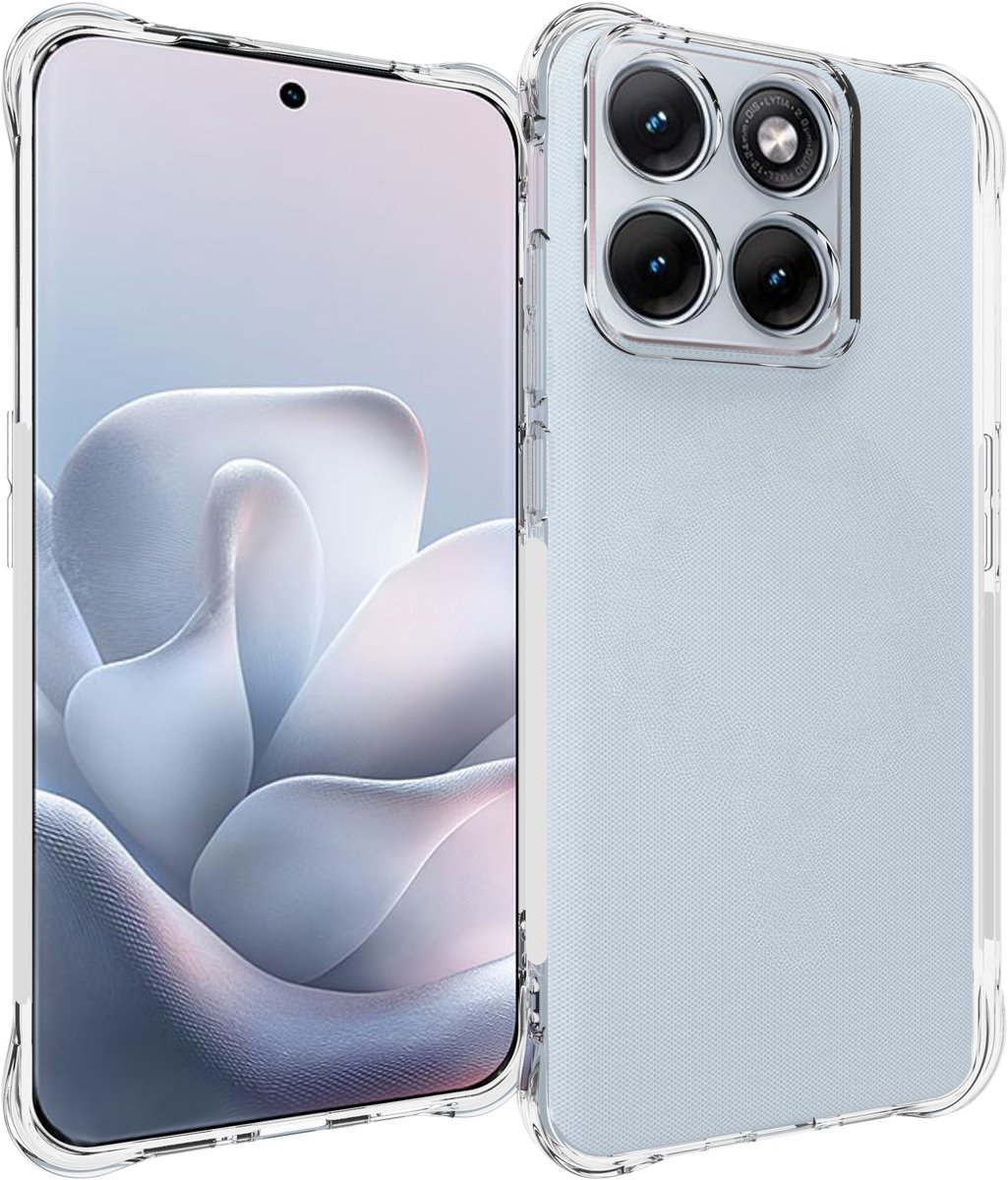 imoshion Hoesje - Geschikt voor Motorola Edge 70 Fusion - Shockproof Case - Transparant