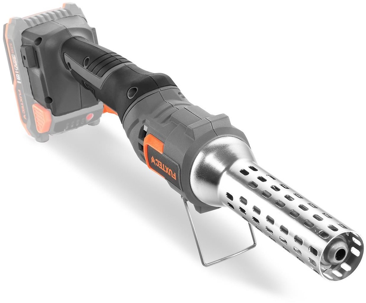 Snoerloze vuurstarter - FUXTEC FX-E1CL20 - 20V voor barbecue en houtskool, 550 graden C - Zonder batterij of lader