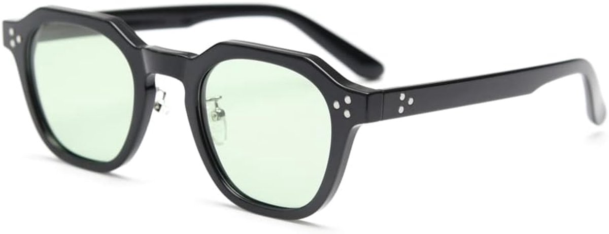 Zonnebril Unisex - TR90 Gepolariseerd Vierkant Montuur - 1 Stuks - UV400 Bescherming Retro Design - Rijden Reizen Outdoor