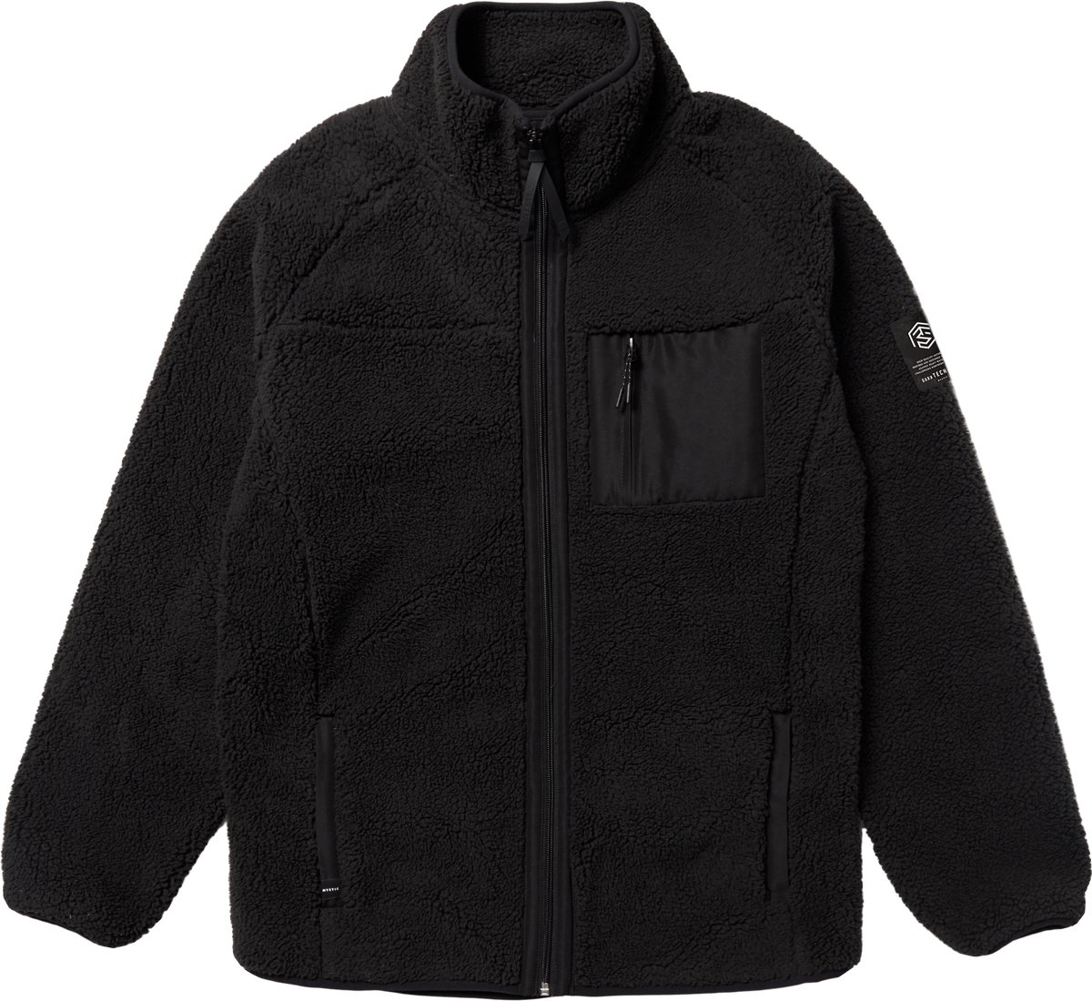 Mystic DTS Teddy Zip thru Trui 2023 – XXL Women Zwart