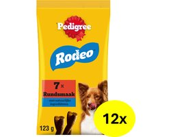 Pedigree Hondensnacks - Rodeo - Rund - 12x7 stuks