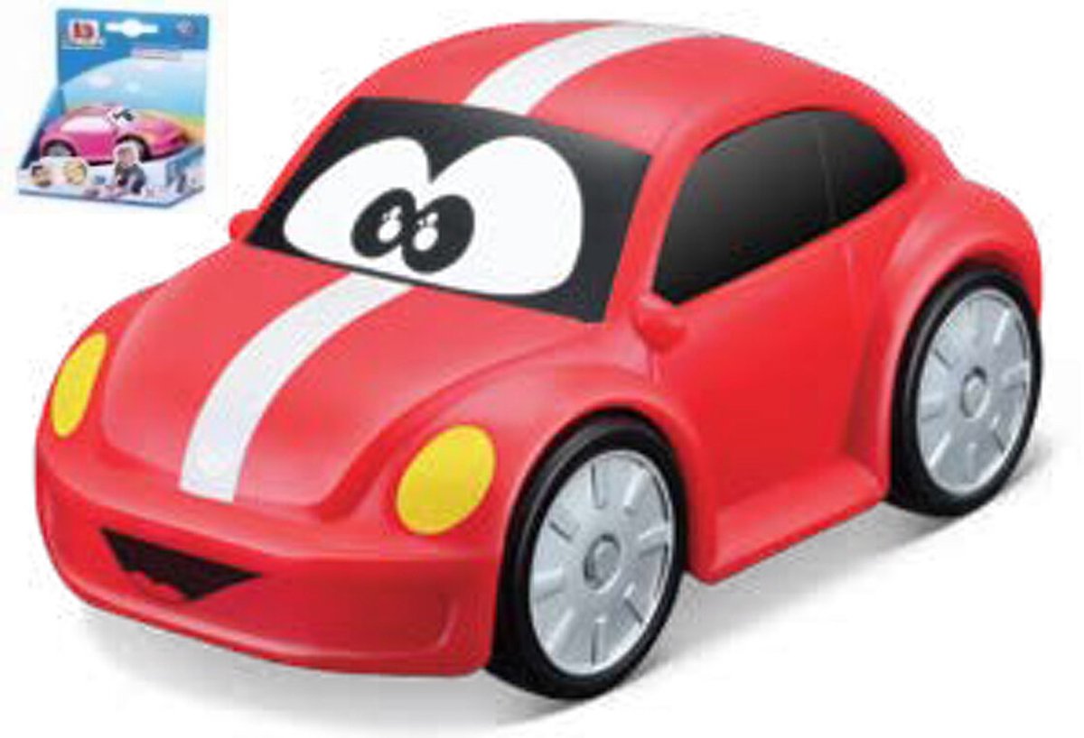 BB Junior VW New Beetle - My 1st Collection - 3 inch - Rood/wit