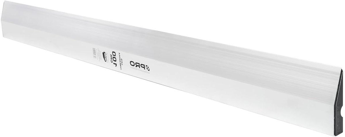 Aluminium Zuigmond - Reinigingsstaaf Trapezium - Precisie Egaliseren - Verhoogde Hardheid - 100cm - Wit
