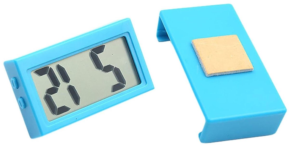 Dashboard Klok - Digitale Timer - Auto Interieur - Zelfklevend LCD - 5.5 cm - Zwart