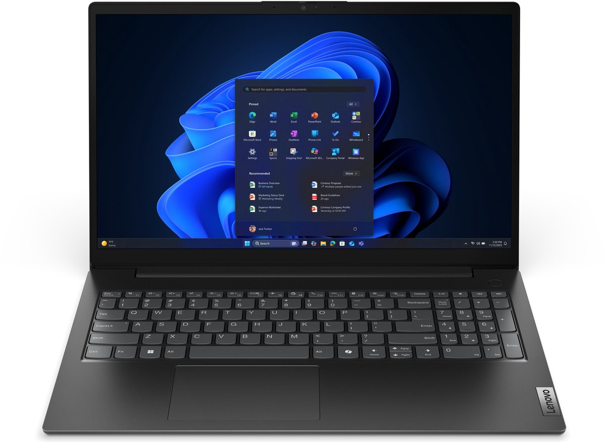 Lenovo V15 G6 ARP 83V4004KMH - Zakelijke Laptop - 15,6 inch - AMD Ryzen 5 150 - 16GB/512GB - Windows 11 Pro