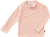 Fresk Zwemshirt 98 - Sneldrogende Zwemkleding voor Kinderen - UPF 50 - Zwemshirt Unisex - Zwemshirt met Lange Mouwen - Crème - Summer Stripes