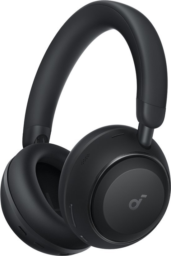 soundcore Space 2 by Anker - Active Noise Cancelling Koptelefoon - Comfortabele Pasvorm - 50H Speeltijd - LDAC Hi-Res Draadloze Audio - Dual Connection - Heldere Gesprekken - Bluetooth 6.1 - Nap Mode - Draagdetectie