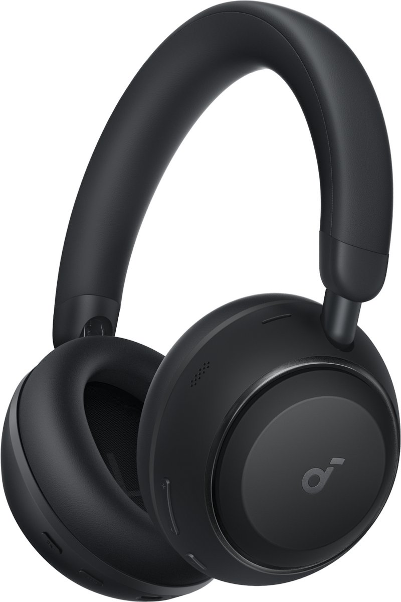 soundcore Space 2 by Anker - Active Noise Cancelling Koptelefoon - Comfortabele Pasvorm - 50H Speeltijd - LDAC Hi-Res Draadloze Audio - Dual Connection - Heldere Gesprekken - Bluetooth 6.1 - Nap Mode - Draagdetectie