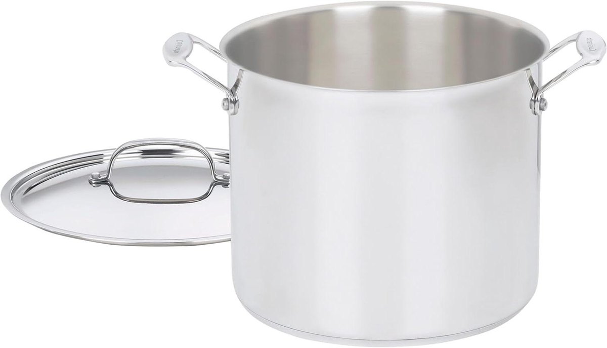Soeppan - Kookpan - Grote maaltijden koken - Ovenbestendig - 114 Liter - Zilverkleurig