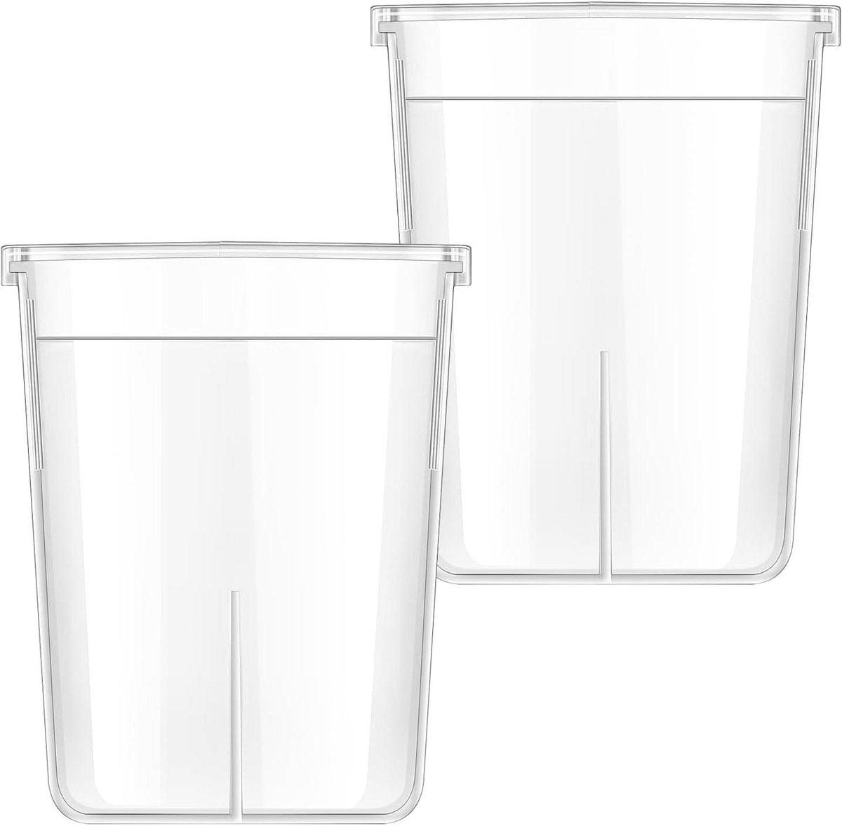 Condens Collector - Opvangbakje - Koken - BPA-vrij Plastic - 2 Stuks - Zwart