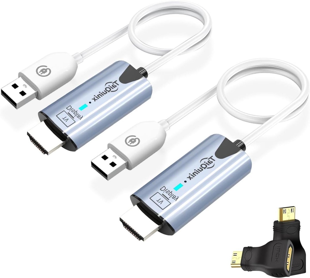 Draadloze HDMI Zender - Extender Kit - Beeld Streamen - Plug en Play - 50 Meter Bereik - Zwart
