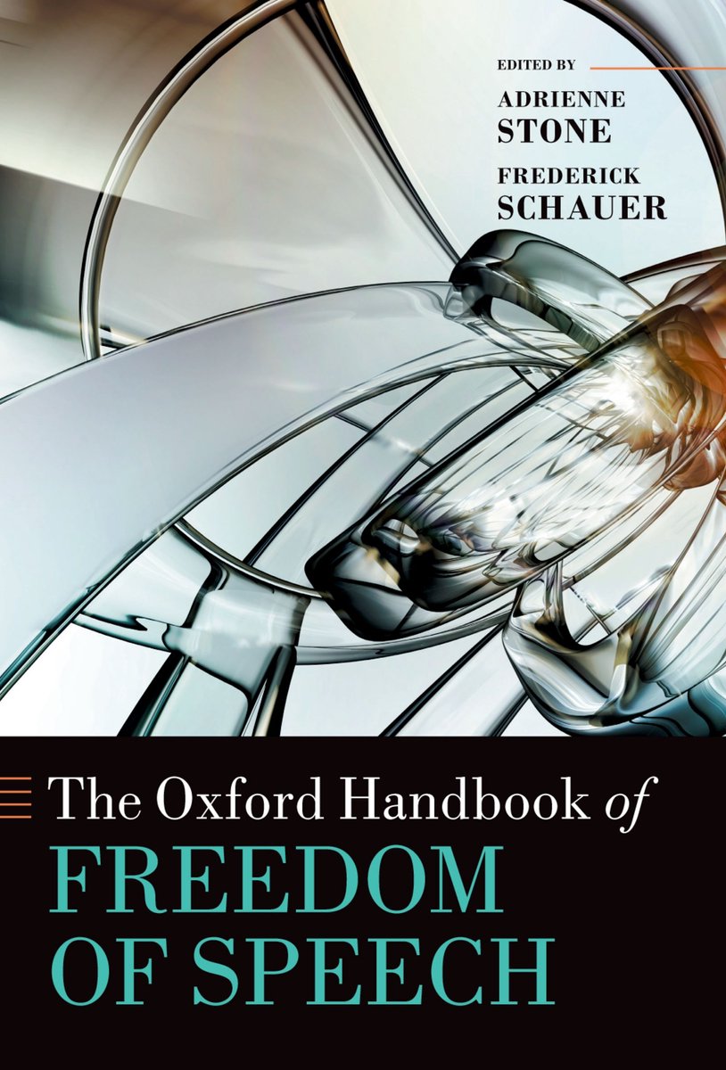 Oxford Handbooks-The Oxford Handbook Of Freedom Of Speech