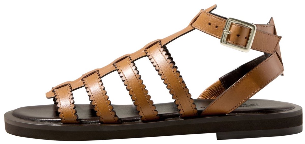 Next - Dames - N. Premium gladiatorsandalen - Bruin