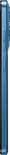 Zijkant van de blauwe Motorola Moto G17 Power telefoon met knoppen.
