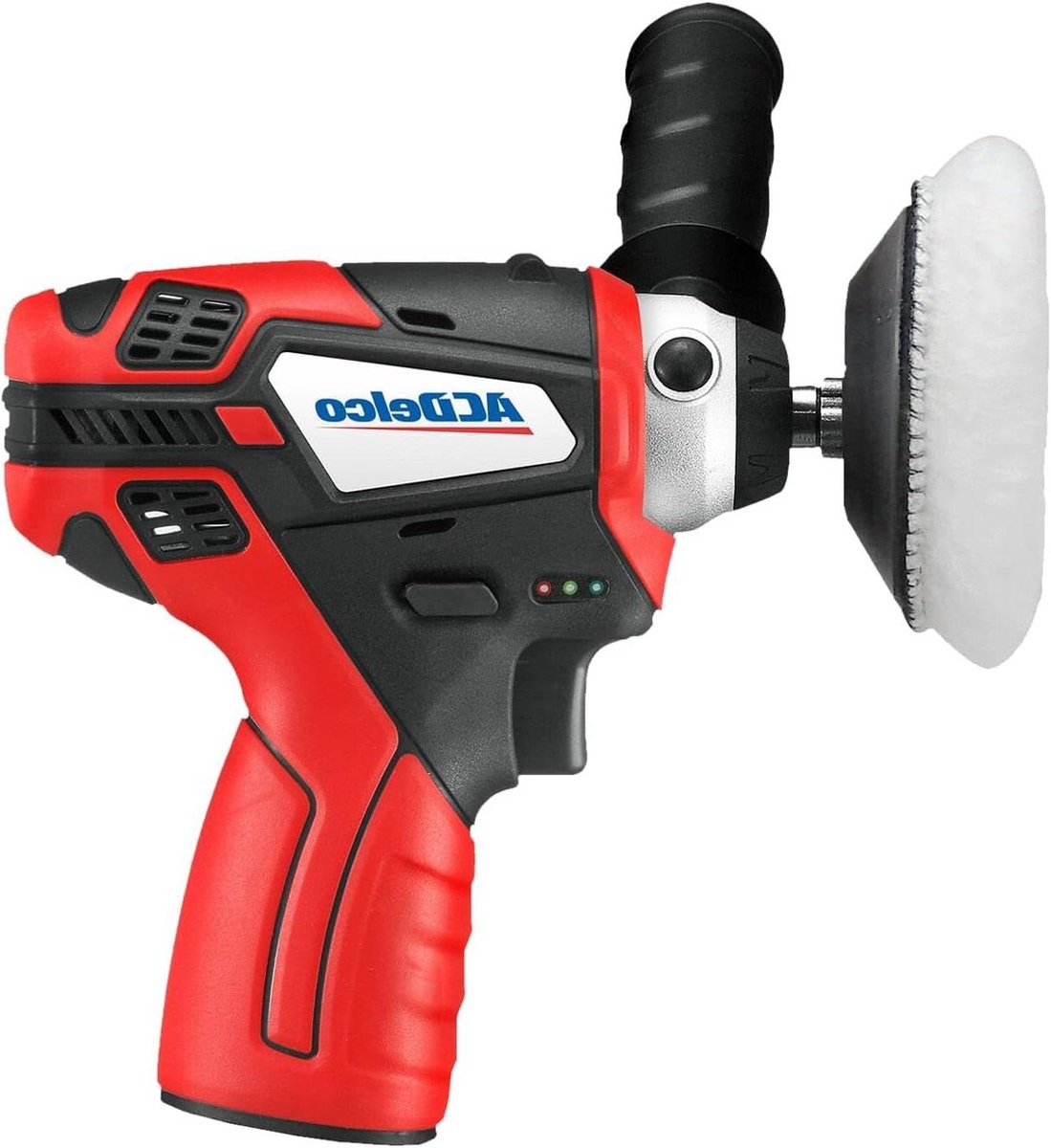 Draadloze Polijstmachine - Mini Polijstmachine Schuurmachine - Auto Detailen - Variabele Snelheid - 75mm Pad - Grijs