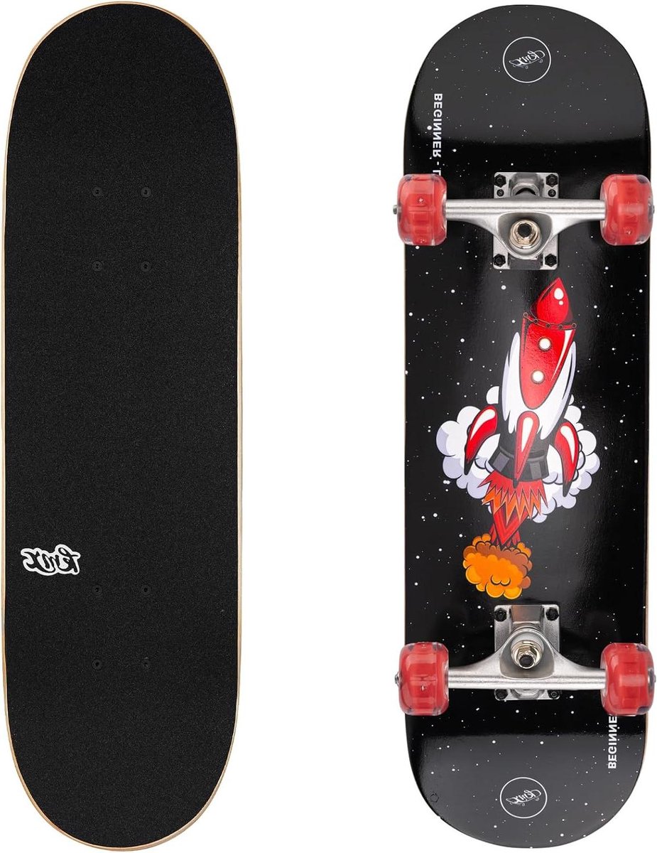 Cruiser Skateboard Mini Cruiser Board Straat Cruisen 7-Laags Esdoorn Deck 27 Inch Raket