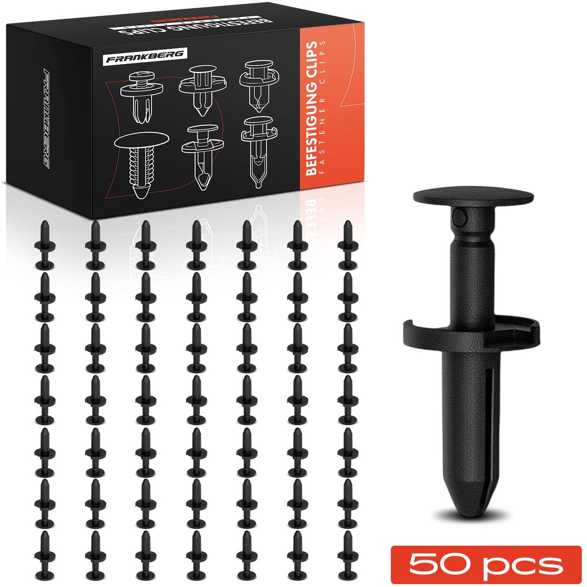 Frankberg 50x Bevestigingsclips voor Chrysler 300 LE LX Dodge Jeep