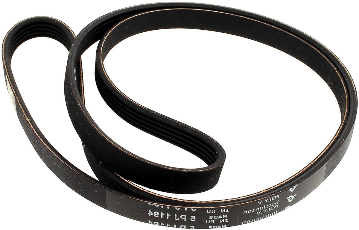 Wasmachine Riem - Aandrijfriem - Wasmachine Reparatie - Elastisch - 1194mm - Veelkleurig