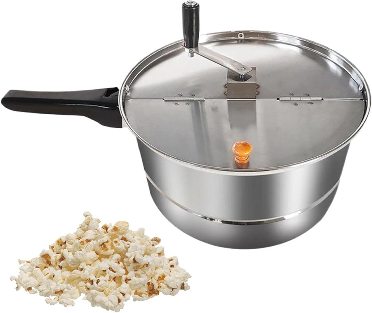 Premium Popcorn Machine - Popcornmakers - Popcornpan - Mais - snelle snack