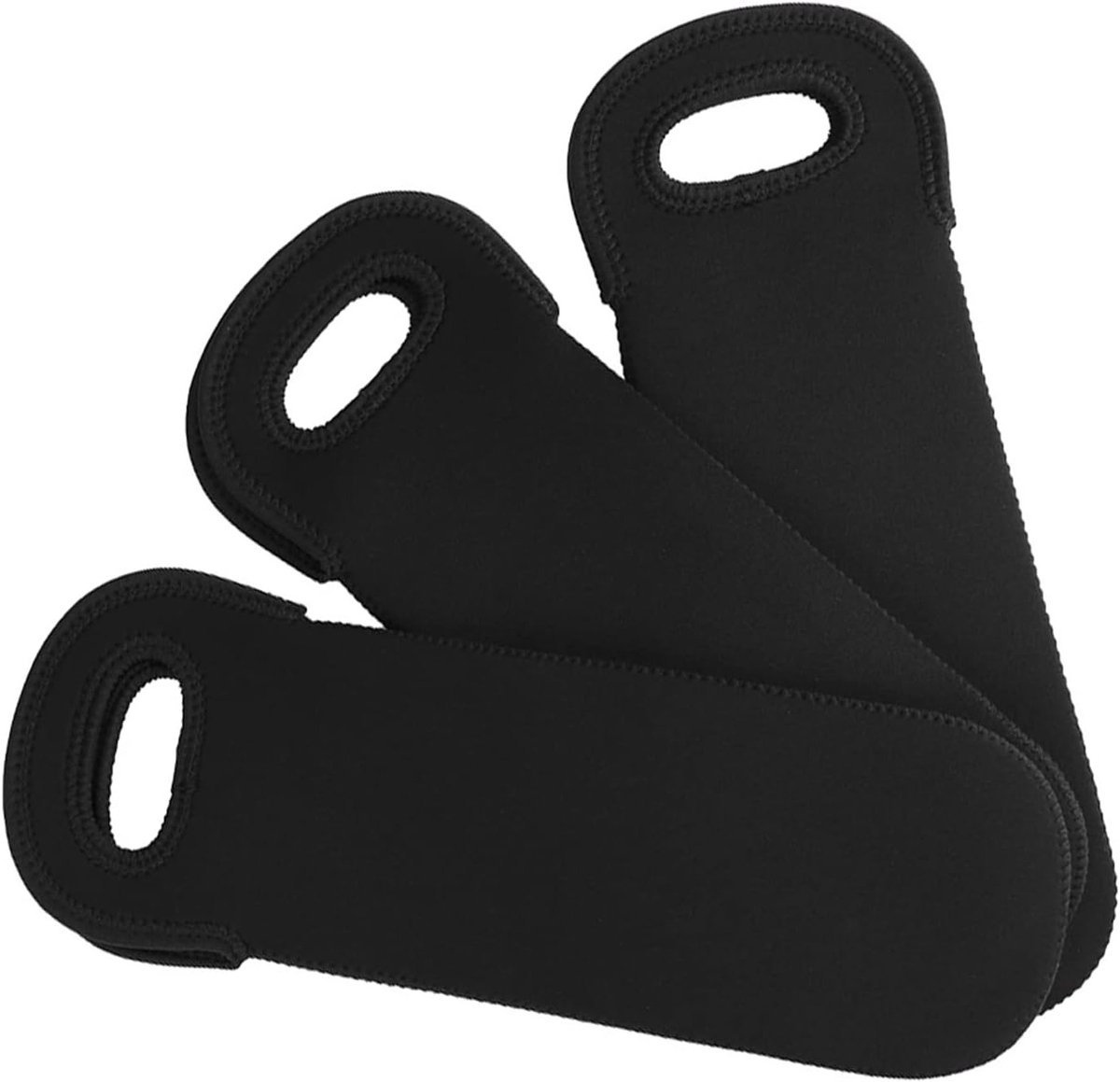 Neopreen Flessenkoeler Set van 3 - Beschermende Tas voor Wijnflessen en Drankhouders, Ideaal voor Feesten en Picknicks