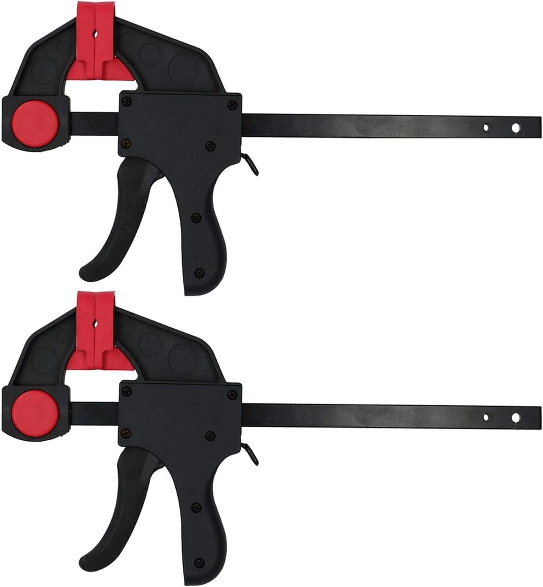 Snelspanklemmen - Gripspanners - Werkstukken Klemmen - Enkele Hand Bediening - 6 inch - Zwart