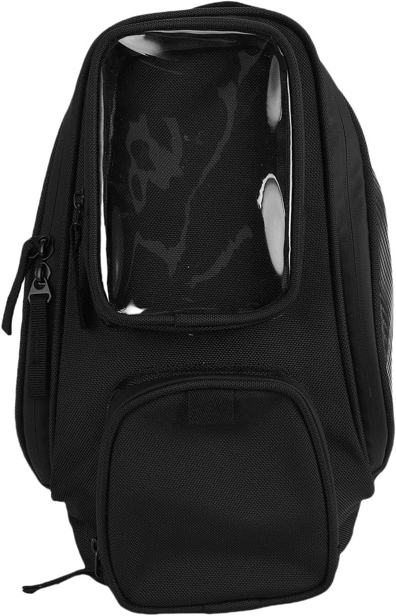 Motorfiets Tanktas met Sterke Magneten en Rugzakriem - Waterdichte Oxford Zwart voor Brandstoftanks en Accessoires