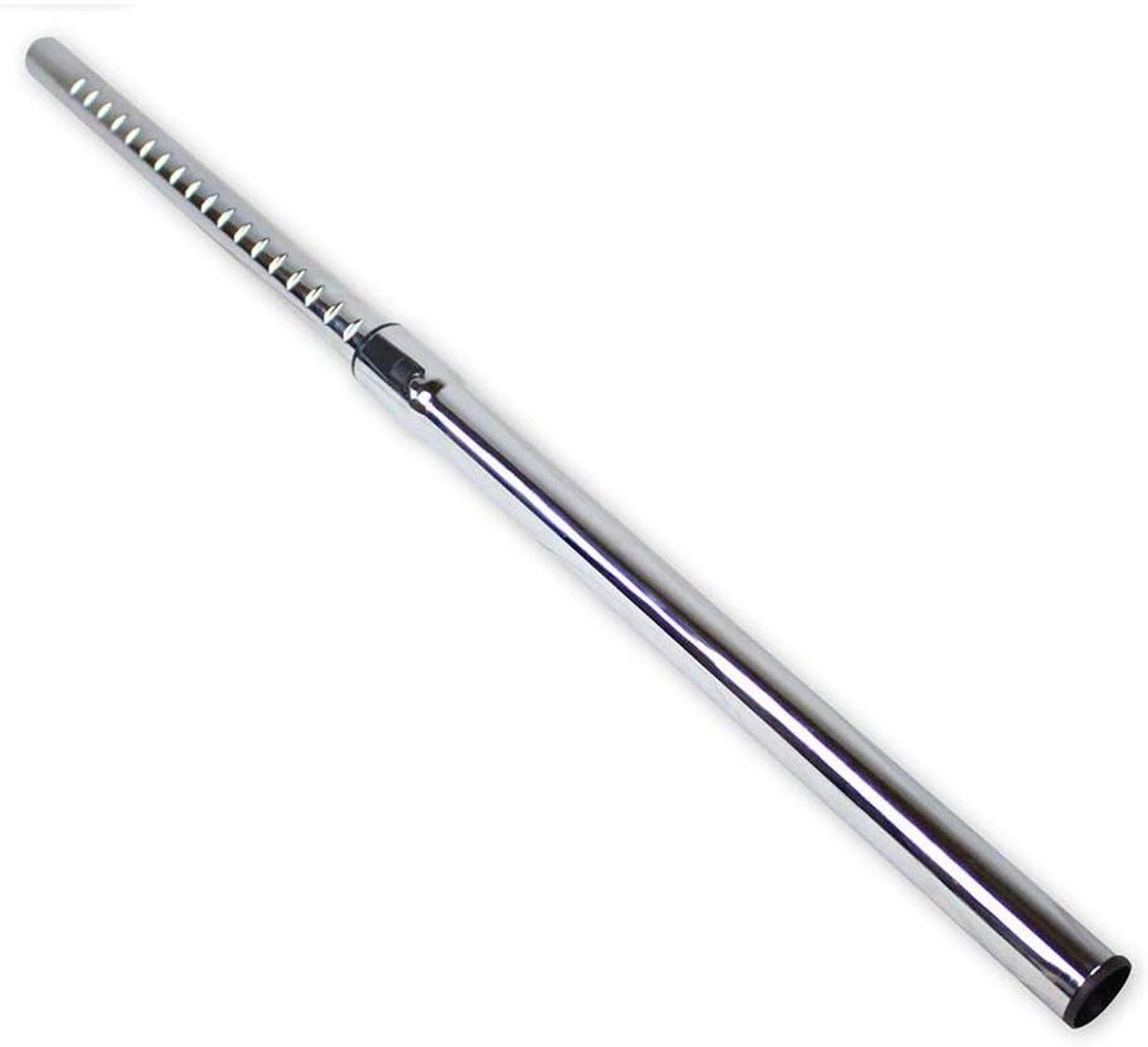 Telescopische Stofzuigerbuis - Verstelbare Buis - Stofzuigen - Roestvrij Staal - 56-94 cm - Zwart-Zilver