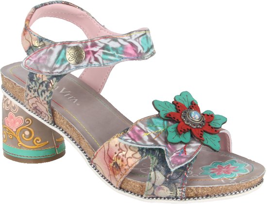 Laura Vita FRAMBOISEO 33 Gris dames sandalen gekleed maat 37 grijs
