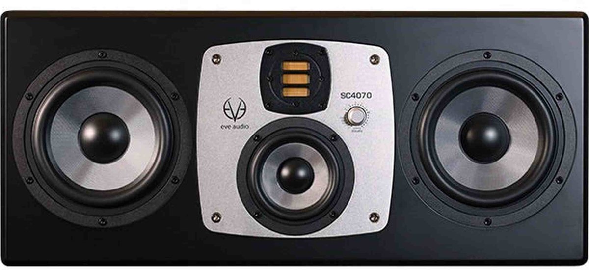 EVE Audio SC4070 actieve 4-weg studiomonitor 6,5 inch 1000W 32Hz-25kHz 116 dB met DSP SMART-knob