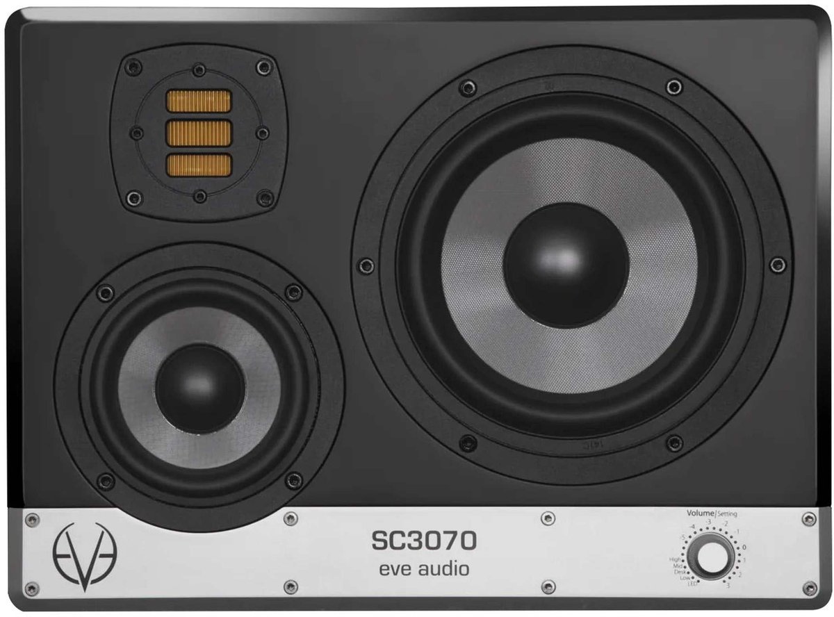 EVE Audio SC3070 Right actieve 3-weg studiomonitor 6,5 inch 335W 35Hz-25kHz 110 dB met DSP SMART-knob