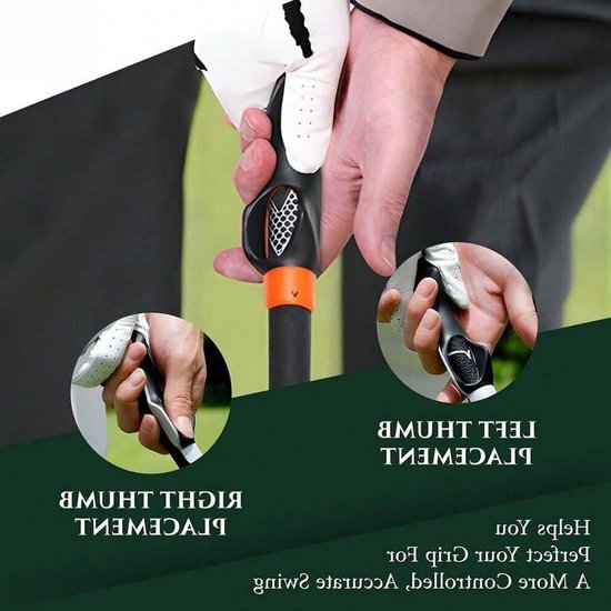 Golf Grip Trainer voor Handpositie Correctie, Swing Verbetering en Houdingscorrectie voor Beginners in Golf van GOLF — afbeelding 3