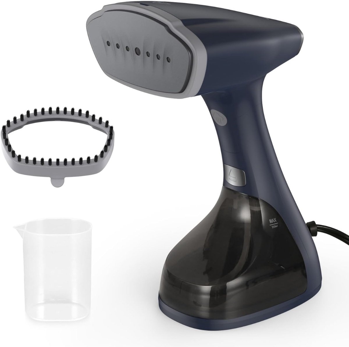YOR® Stoomreiniger kleding - Stoomreiniger - Stoomreinigers - 1000 W - 150 ml - Kledingstomer - Grijs - 17cmx 8cm x 23cm