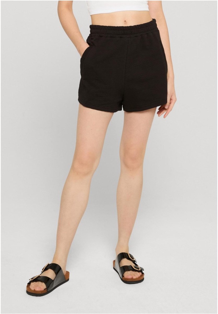 Urban Classics Structured Jersey Korte broek S Zwart