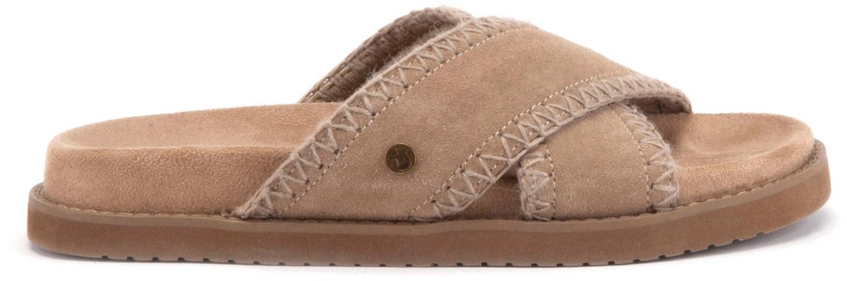 Warmbat Nyah Suede Dames Sandalen - Stone